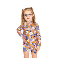 Girls Flower Power Swim Trunks
    		