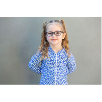 Girls Blue Daisy UV Suit
    		