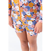 Girls Flower Power Swim Trunks
    		