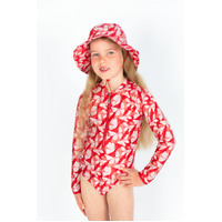 Girls Butterfly Long Sleeve Bathers Bundle 