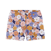 Girls Flower Power Swim Trunks 