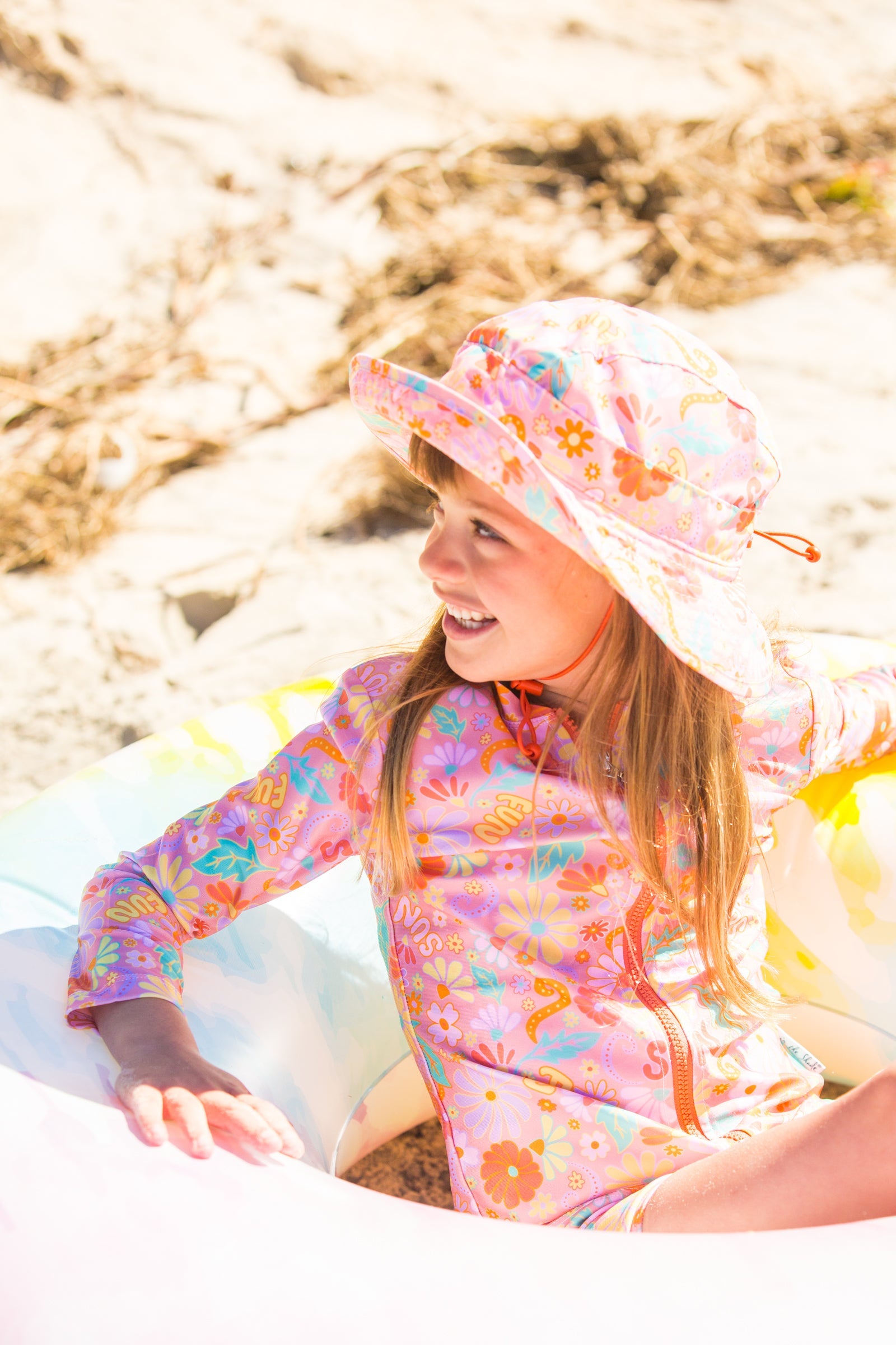 Girls Swim Hats UPF50+