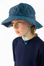 Blue Fish Swim Hat (SIZES M ONLY)