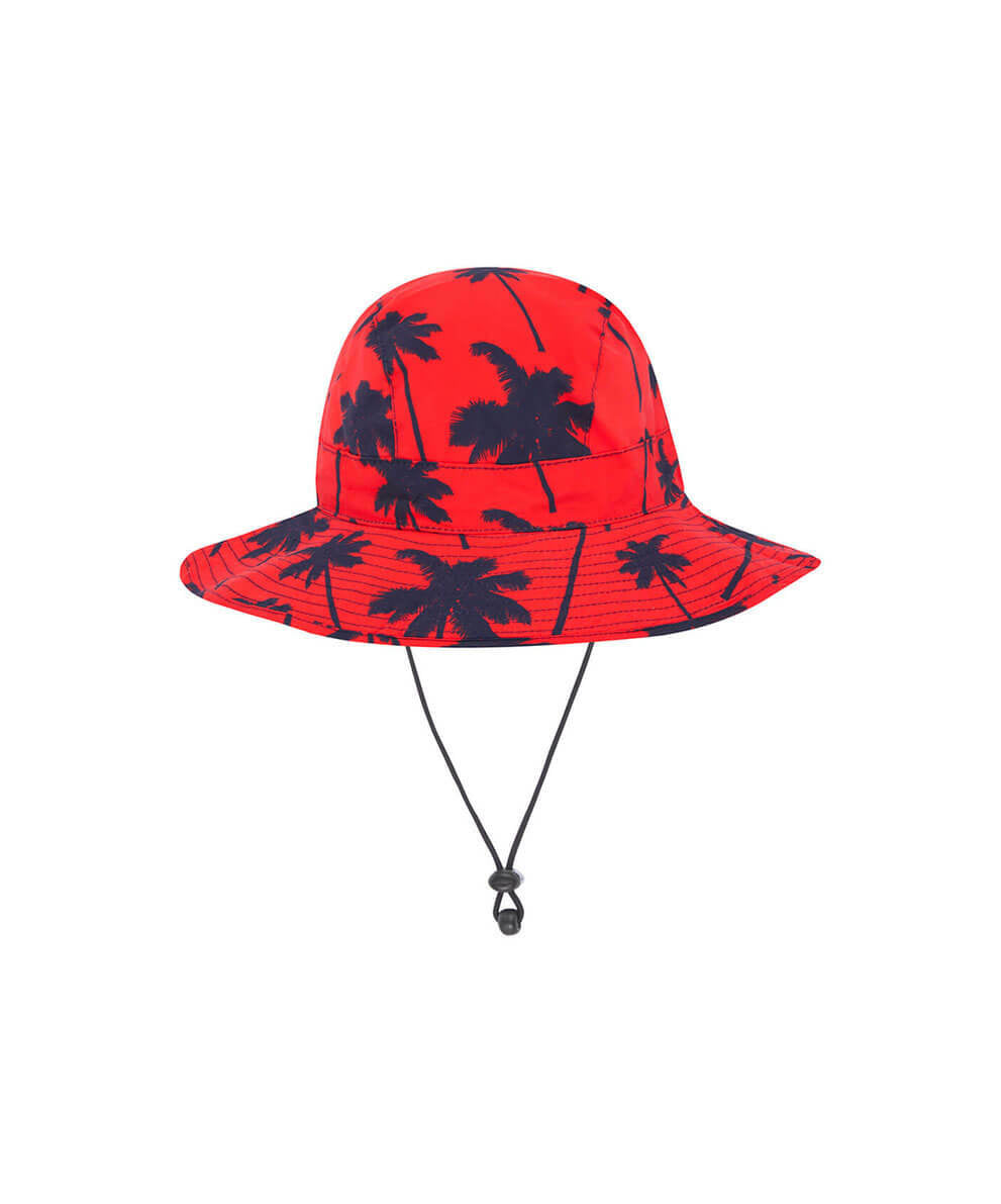 Red Palm Hat (SIZES S, XS ONLY)