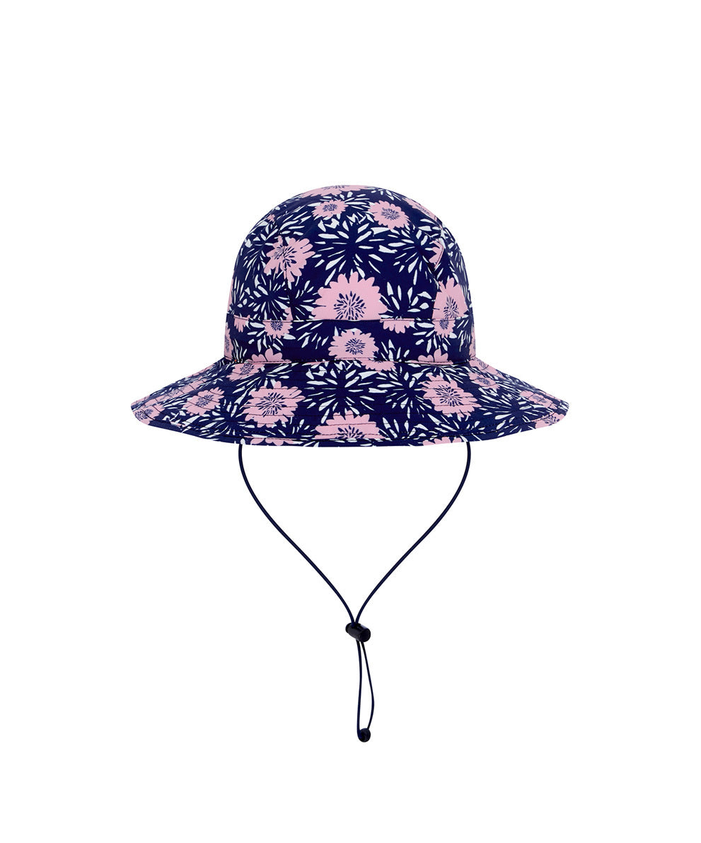 Pink Daisy Swim Hat (SIZES S ONLY)