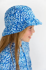 Summer Blue Swim Hat (SIZES M ONLY)