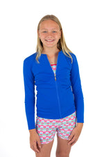Girls Swim Trunks RED LEAF