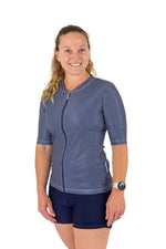 Womens Short Sleeve Rashie DOTTY