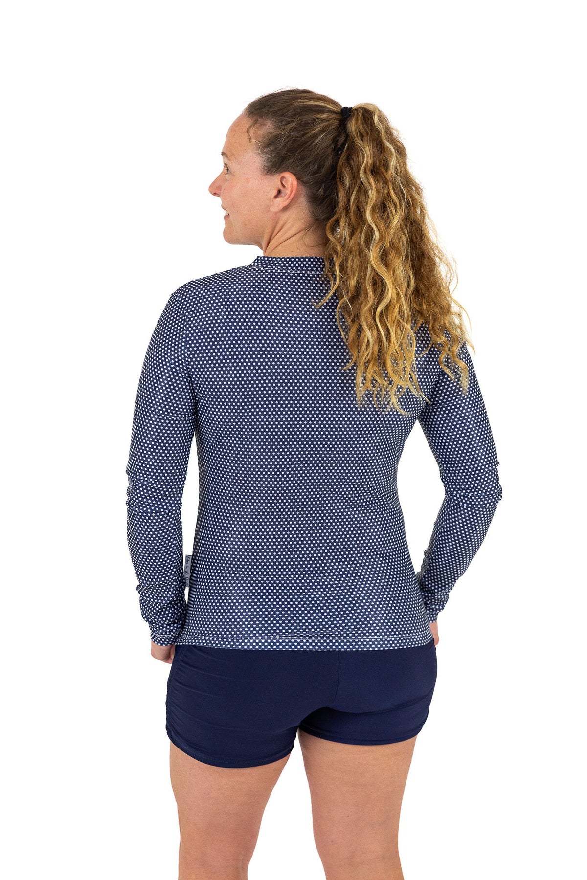 Womens Long Sleeve Rashie DOTTY