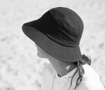 Womens Black Golf Bucket Hat (Cancer Council)