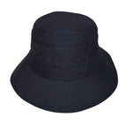 Womens Navy Golf Bucket Hat (Cancer Council)