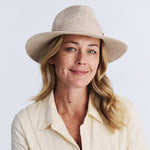 WOMENS SHERRY FEDORA OATMEAL (Cancer Council)