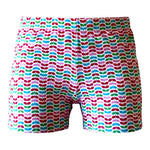 Girls Swim Trunks RED LEAF