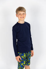 Long Sleeve Kids Classic Navy Rashie