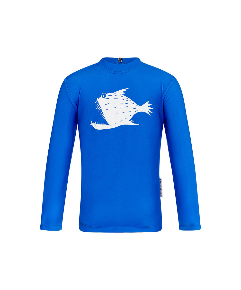 Piranha Long Sleeve Rashie (SIZES 1, 2 ONLY)