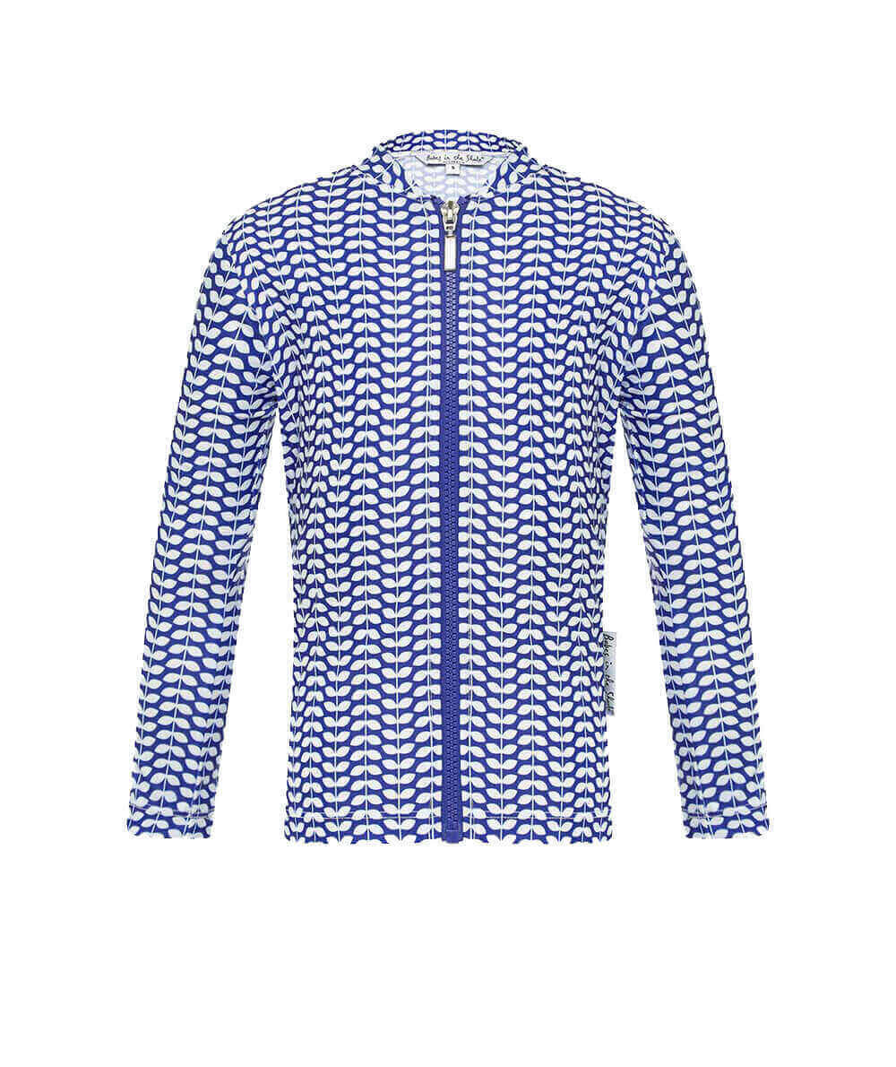 Blue Leaf Rashie (SIZES 1, 2, 3, 4, 5 ONLY)