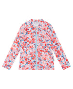 Girls Coral Long Sleeve Rashie