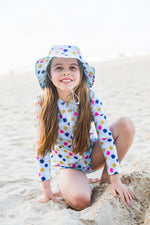 Girls Dandelion Long Sleeve Rashie (SIZES 3, 4, 5, 8, 12 ONLY)