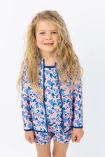 Girls Jasmine Long Sleeve Rashie (SIZES 3, 4, 5, 6, 7 ONLY)