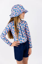 Girls Jasmine Long Sleeve Rashie (SIZES 3, 4, 5, 6, 7 ONLY)