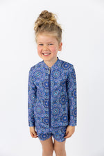 Girls Mandala Long Sleeve Rashie