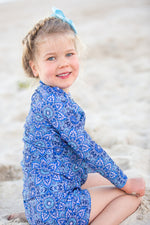 Girls Mandala Long Sleeve Rashie