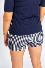 Womens Swim Shorts Check