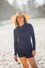 Womens Swim Shorts Navy