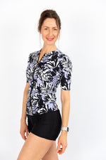 Womens Short Sleeve Calypso Rashie (SIZES 8, 10 ONLY)