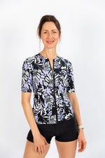 Womens Short Sleeve Calypso Rashie (SIZES 8, 10 ONLY)