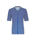 Womens Dot Blue Rashie SS (SIZES 6 ONLY)