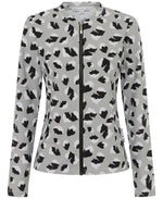 Womens Long Sleeve Leopard Rashie