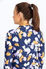 Womens Short Sleeve Purple Haze Rashie