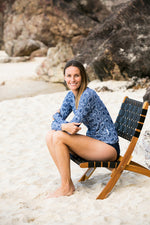 Womens Long Sleeve Snake Skin Rashie (SIZES 6, 8, 12, 20 ONLY)