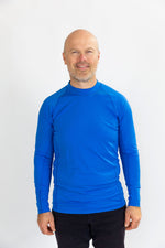 Mens Sky Blue Rash Shirt