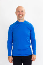Mens Sky Blue Rash Shirt