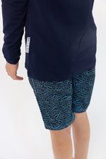 Boys Boardshorts BLUE FISH (SIZES 3 ONLY)