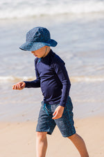 Boys Boardshorts BLUE FISH (SIZES 3 ONLY)