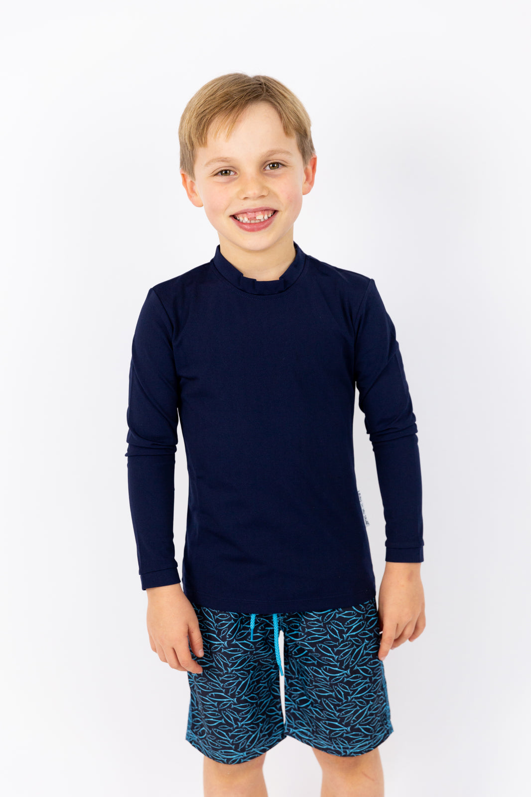 Boys Boardshorts BLUE FISH (SIZES 3 ONLY)