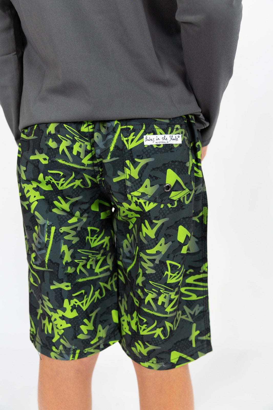 Boys Boardshorts GRAFITTI (SIZES 4, 5, 6, 7, 8, 12 ONLY)