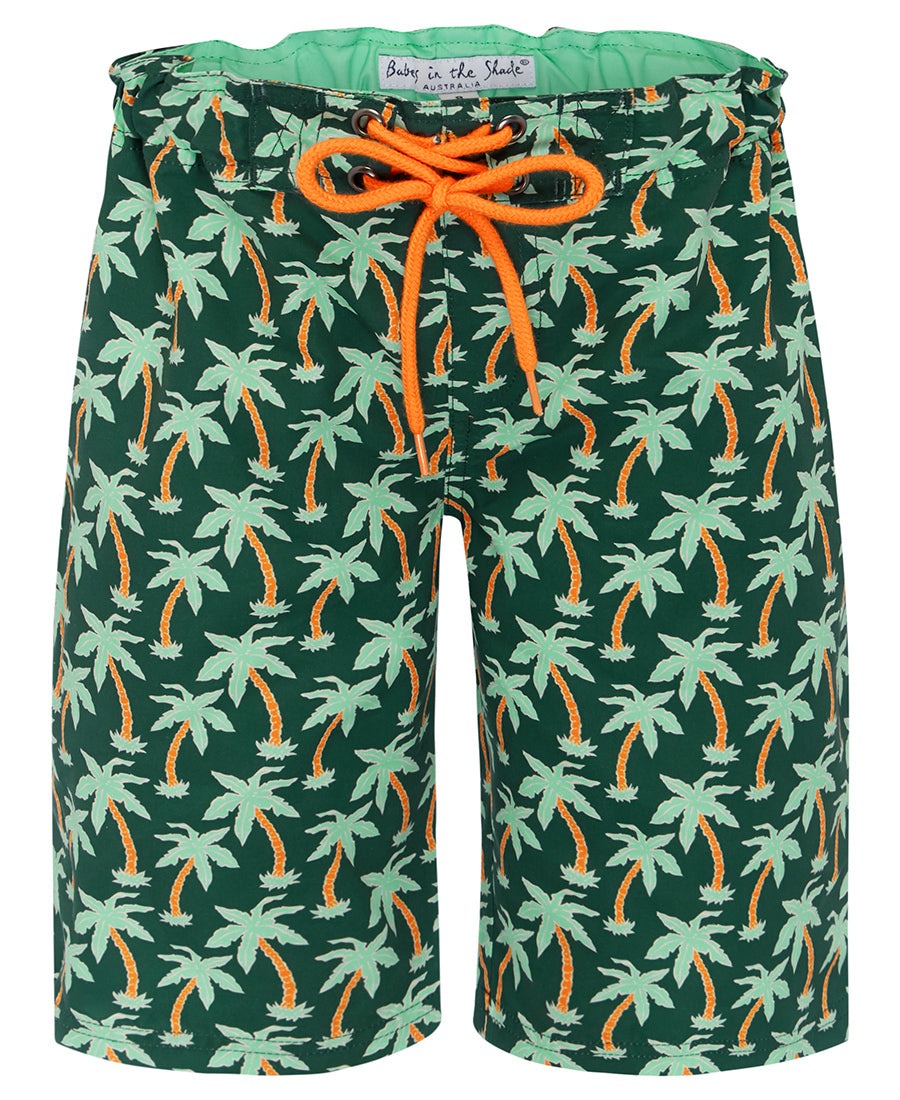 Boys Boardshorts PALM TREES (SIZES 3, 5 ONLY)