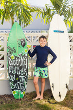 Boys Macaw Swim Shorts