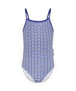 Blue Leaf Bathers (SIZES 3, 4, 5, 6 ONLY)