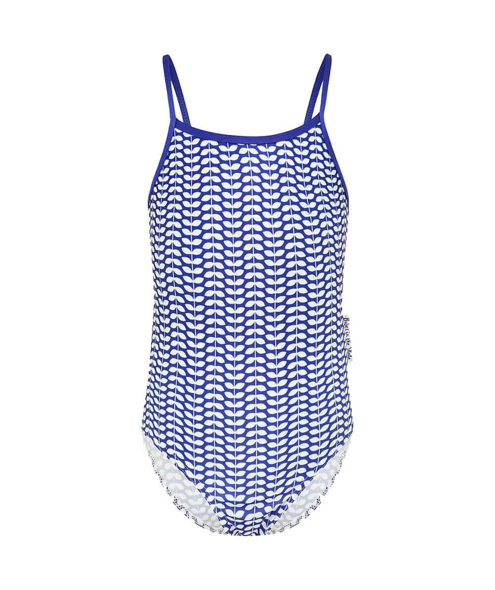 Blue Leaf Bathers (SIZES 3, 4, 5, 6 ONLY)