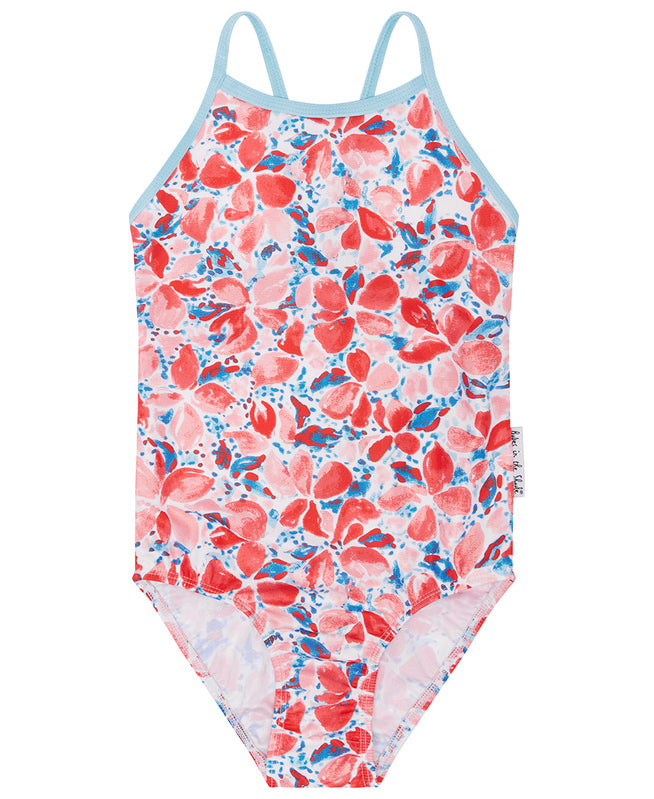 Girls Coral Bathers