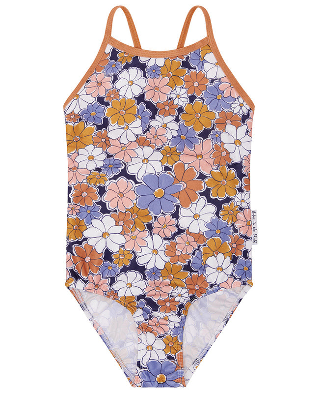 Girls Flower Power Bathers