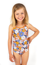 Girls Flower Power Bathers