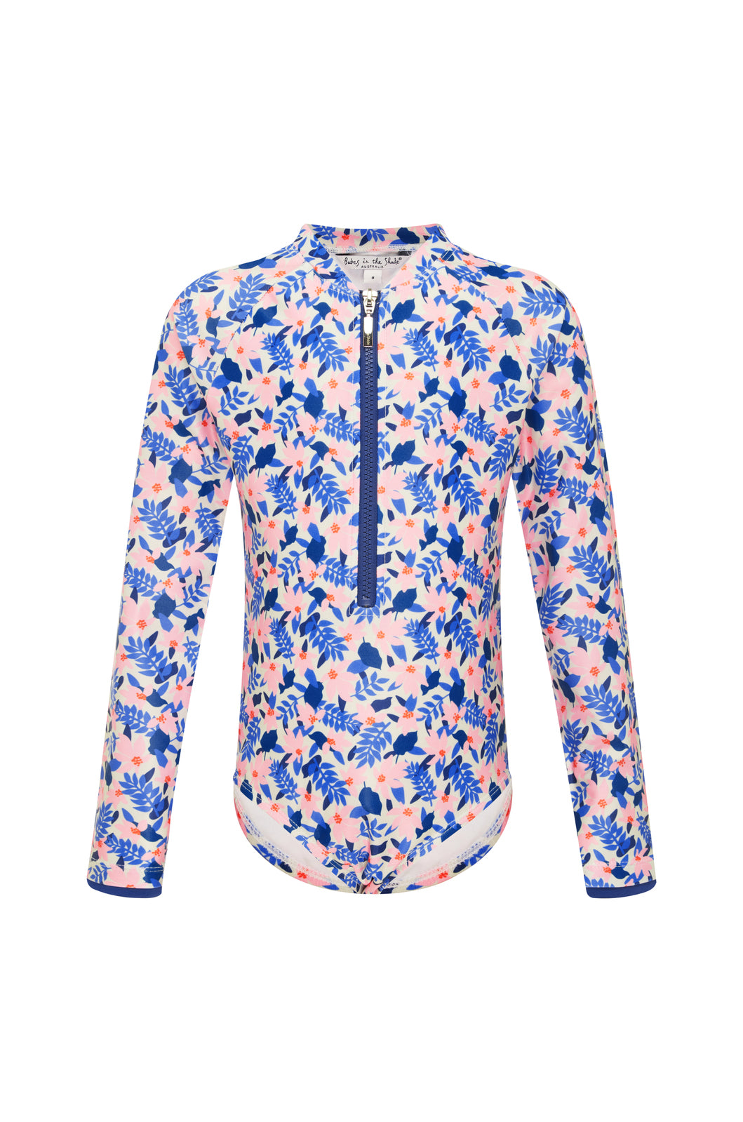 Girls Jasmine Long Sleeve Bathers (SIZES 6, 12, 14 ONLY)