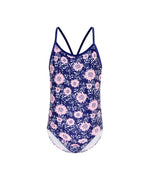Girls Pink Daisy Bathers (SIZES 3, 4, 5, 6 ONLY)