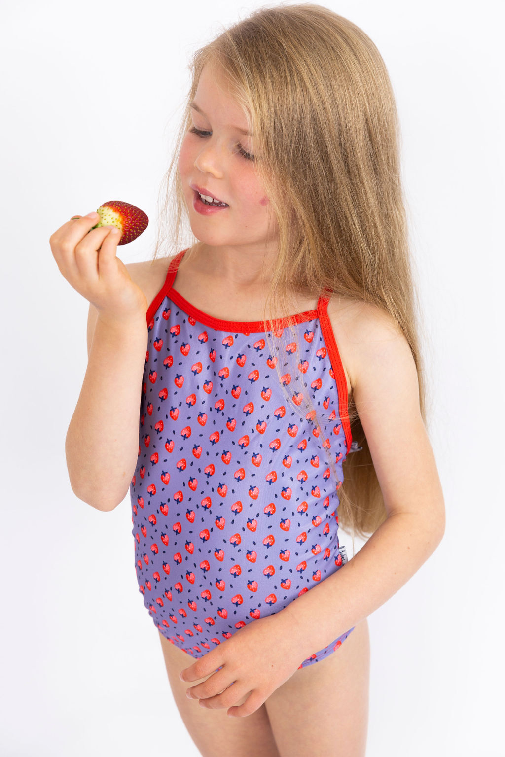Girls Strawberry Delight Bathers